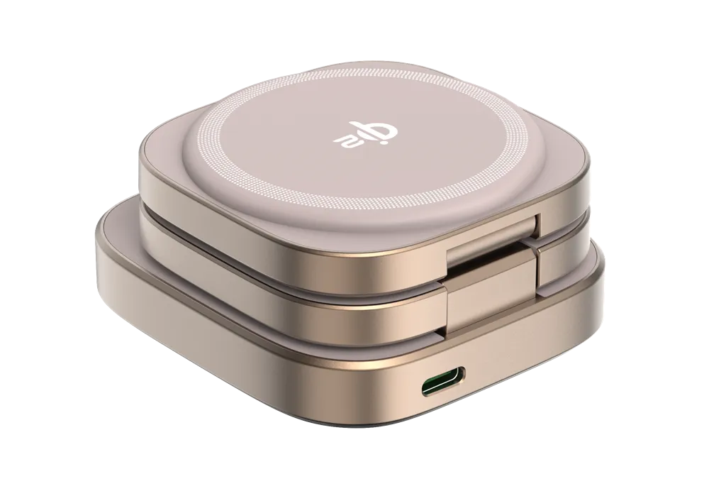 WA0112 3-in-1 Qi2 Magnetic Wireless Charger