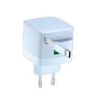 GP0353 30W 1C1A PD Wall Charger with built-in 70cm Retractable Cable