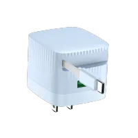 GP0353 30W 1C1A PD Wall Charger with built-in 70cm Retractable Cable
