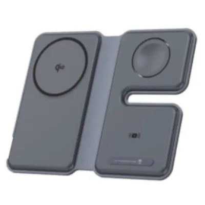 WA0107 Qi2  3-in-1 Foldable Magnetic Wireless Charger