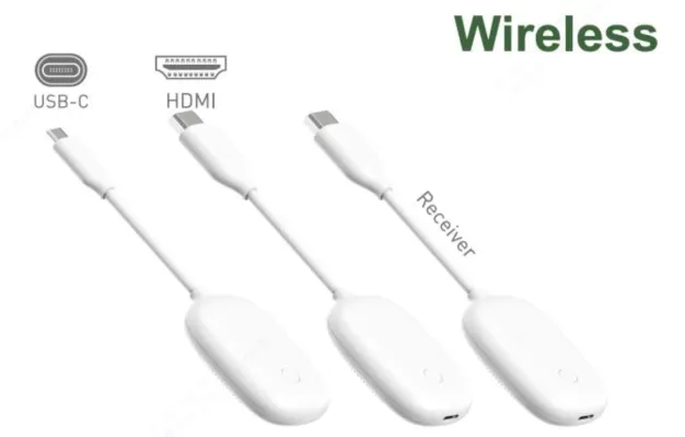 WD1803(USB-C) | WD1804(HDMI) 4K Wireless Adapter(Transmitter and Receiver）