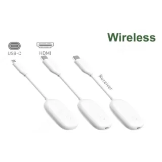 WD1803(USB-C) | WD1804(HDMI) 4K Wireless Adapter(Transmitter and Receiver）