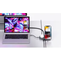 PU0902 3-in-1 Qi2.2  25W  Stand & Docking with Wireless Charger for iPhone