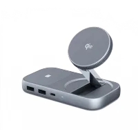 PU0902 3-in-1 Qi2.2  25W  Stand & Docking with Wireless Charger for iPhone