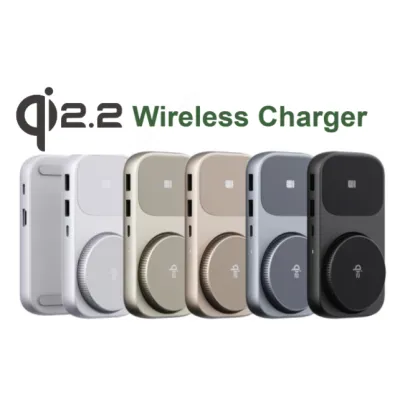 PU0902 3-in-1 Qi2.2  25W  Stand & Docking with Wireless Charger for iPhone