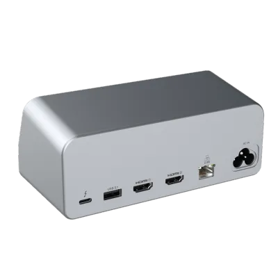 PU1002A MST HUB &160W Power Docking Station with Digital Display Screen