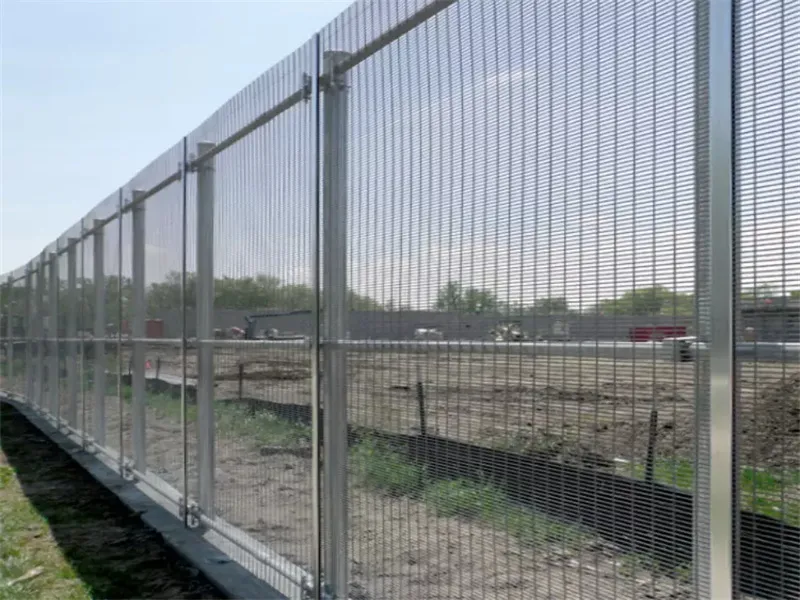 Galvanized 358 Security Fence