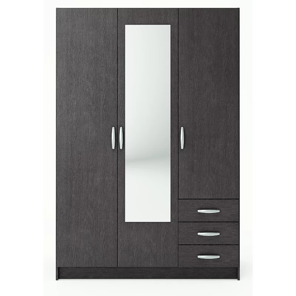 Modern Elegant Mirror Door Bedroom Wardrobe