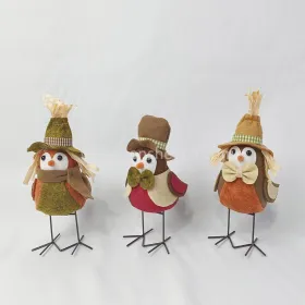 Standing Birds for Harvest Decoration
