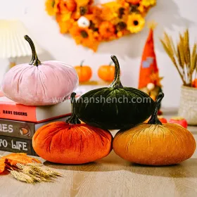 Pure-color Thanksgiving Pumpkin Decoration
