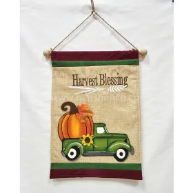Thanksgiving Wall Hanging Pennant Flag Canvas Banner