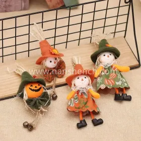 Harvest Scarecrow Pumpkin Hanging Doll Pendant