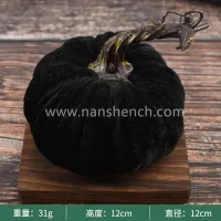 Super Soft Stuffed Handmade Velvet Pumpkin Decor