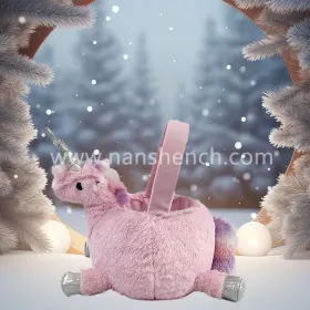 Customized Easter Gift Unicorn Pink Basket