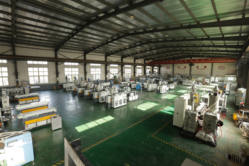 Normal speed single wall corrugated pipe machine in stock in our factory now Normal speed single wall corrugated pipe machine in stock in our factory now