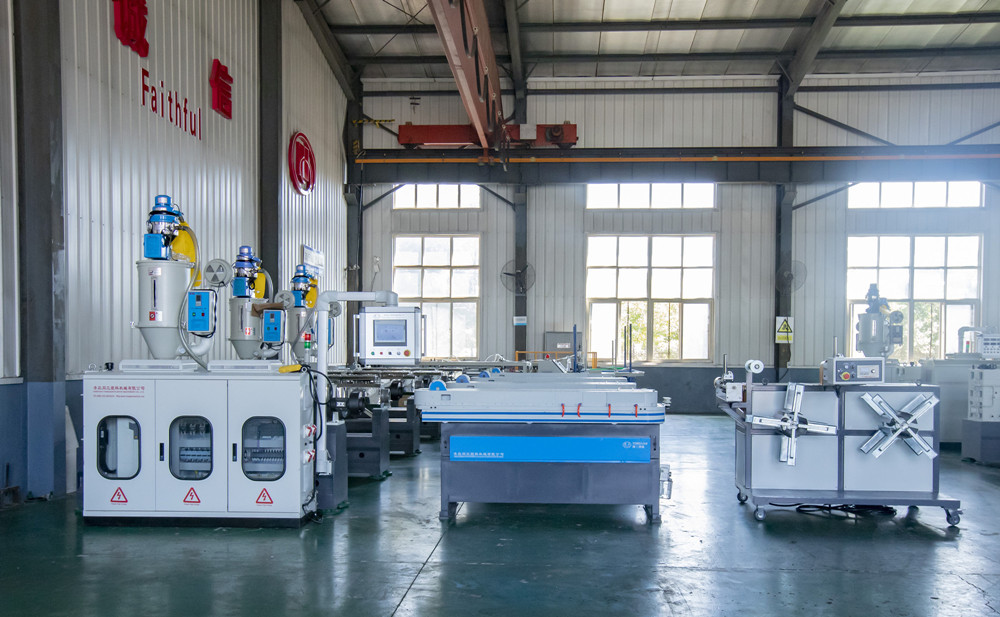 Normal speed single wall corrugated pipe machine in stock in our factory now Normal speed single wall corrugated pipe machine in stock in our factory now