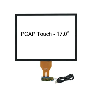 17.0 Inch Square PCAP Touchscreen Panel