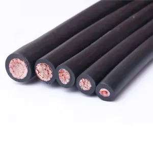 16mm 50mm 70mm 95mm Rubber Sheath Copper Conductor Flexible Welding Cable