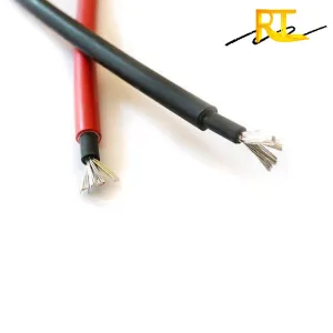 Hot Selling Single Tinned Copper Solar Cable Wire Irradiation XLPE Insulation Solar Wire Cable