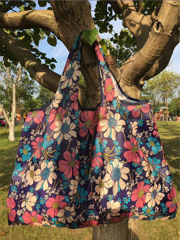 foldable reusable grocery bags