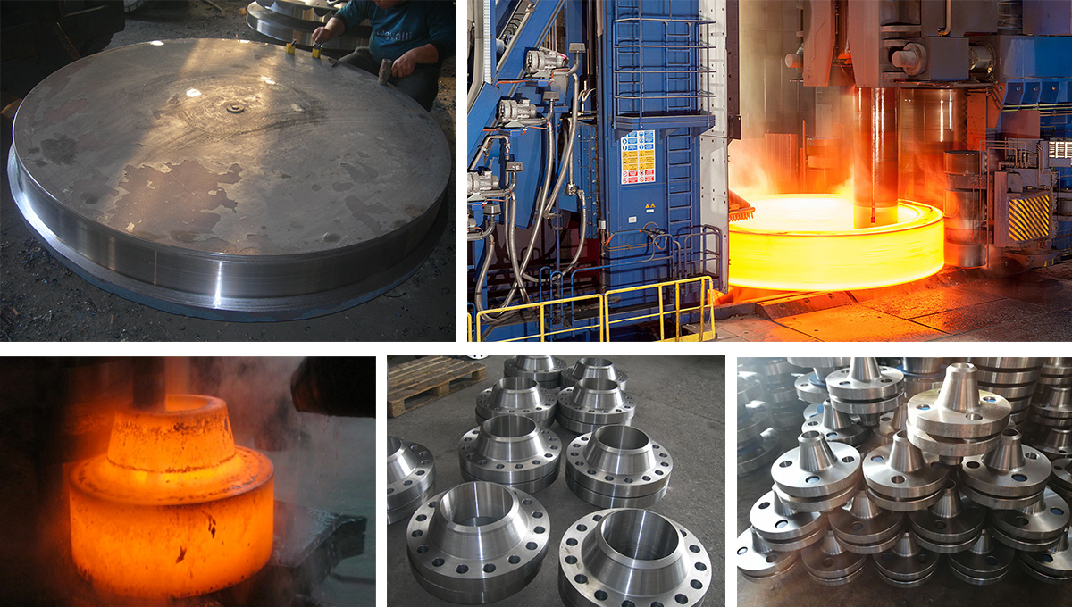 Forged High Pressure Pipe Flanges