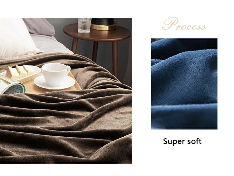 Wholesale Super Soft Luxurious Plush Blanket Microfiber Blanket Flannel Blanket