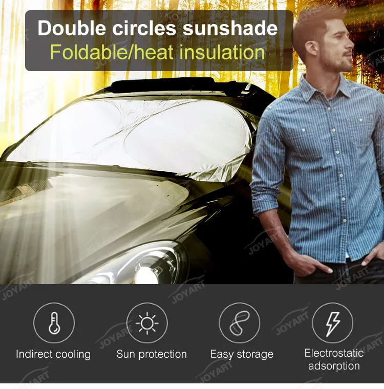 Car windshield sunshade