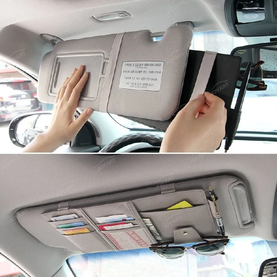 Car Visor Pocket Holder