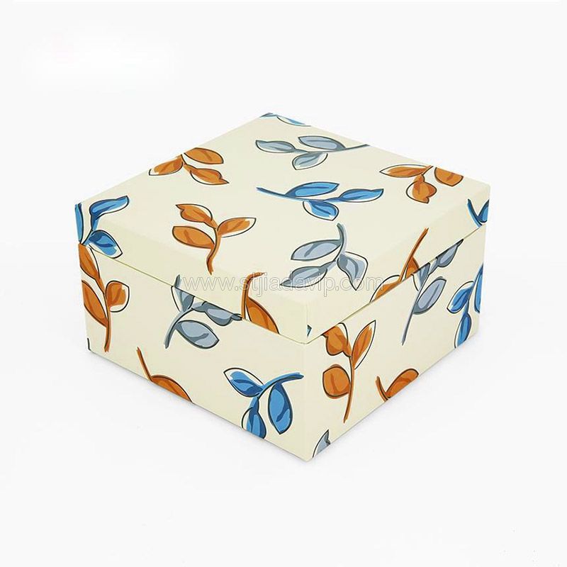 Large Capacity Paper Cardboard Jewelry Organizer Box Drawer Box For Rings Earrings Bracelets With Mirror 2