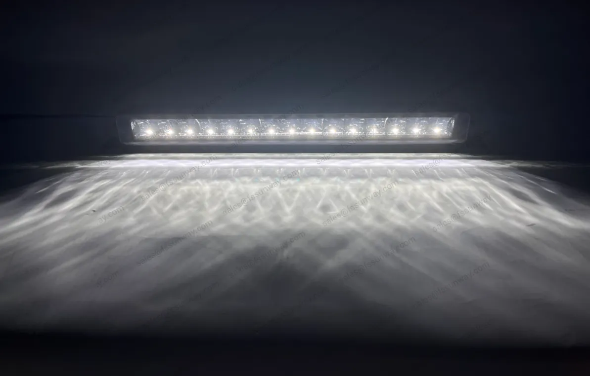 Straight Single Row Multi-function LED Light Bars