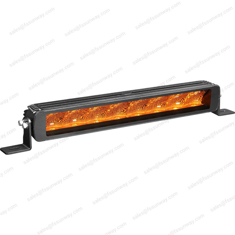 Patented Straight Single Row LED Light Bar with Glow Park Light