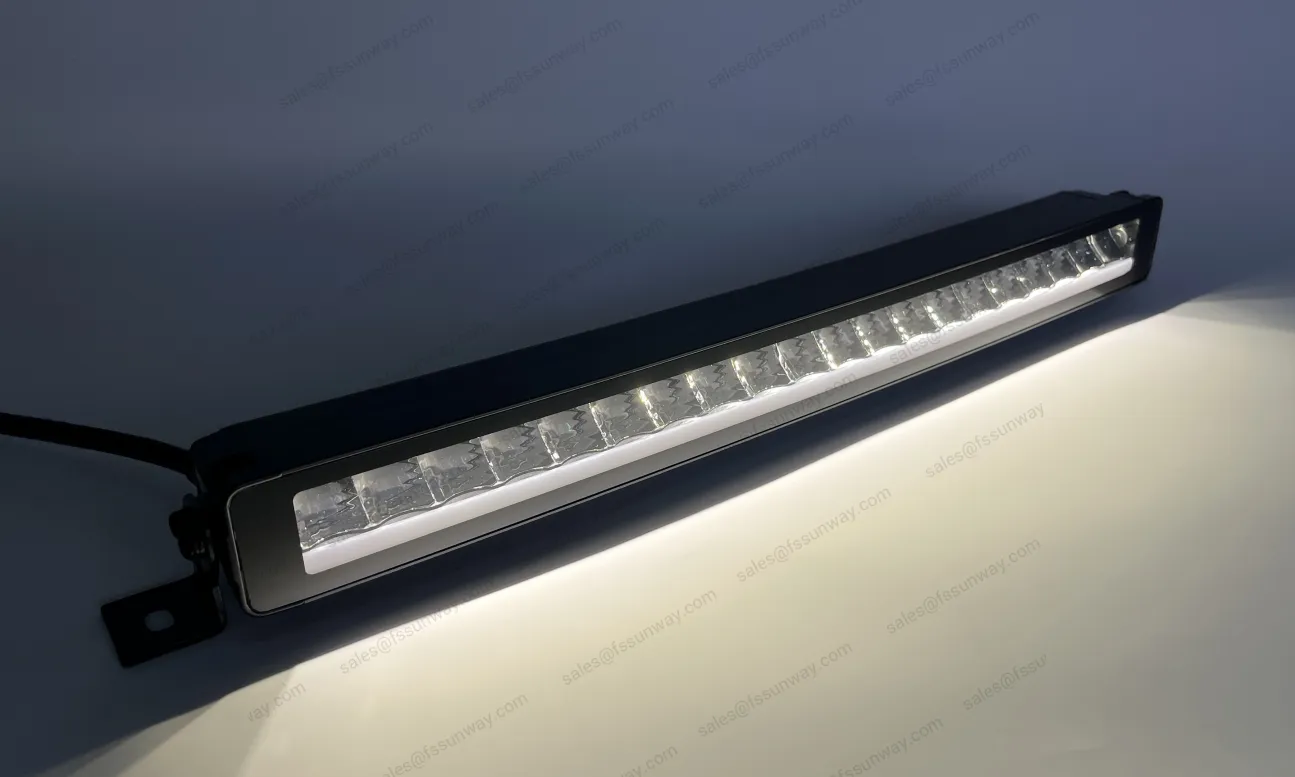 Curved Single Row Multi-function LED Light Bars