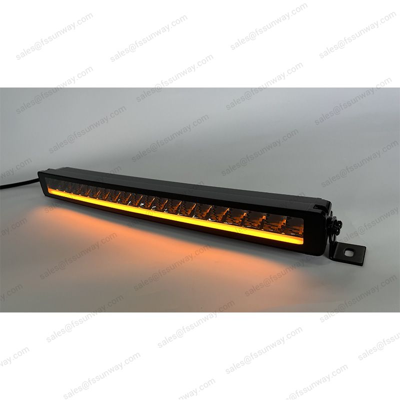 Curved Single Row Multi-function LED Light Bars