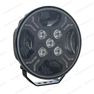 Round Multi-function LED Driving Light