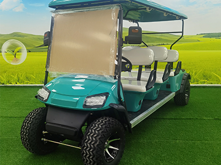 In what ways can an electric sightseeing cart or golf cart save electricity in summer?
