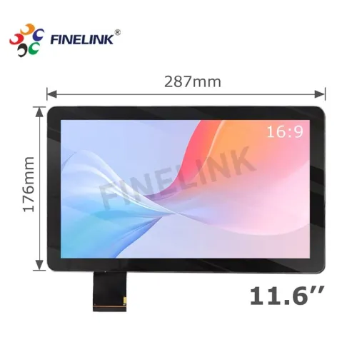 11.6 Inch Ip65 With Optical Bonding Multi Touch Panel