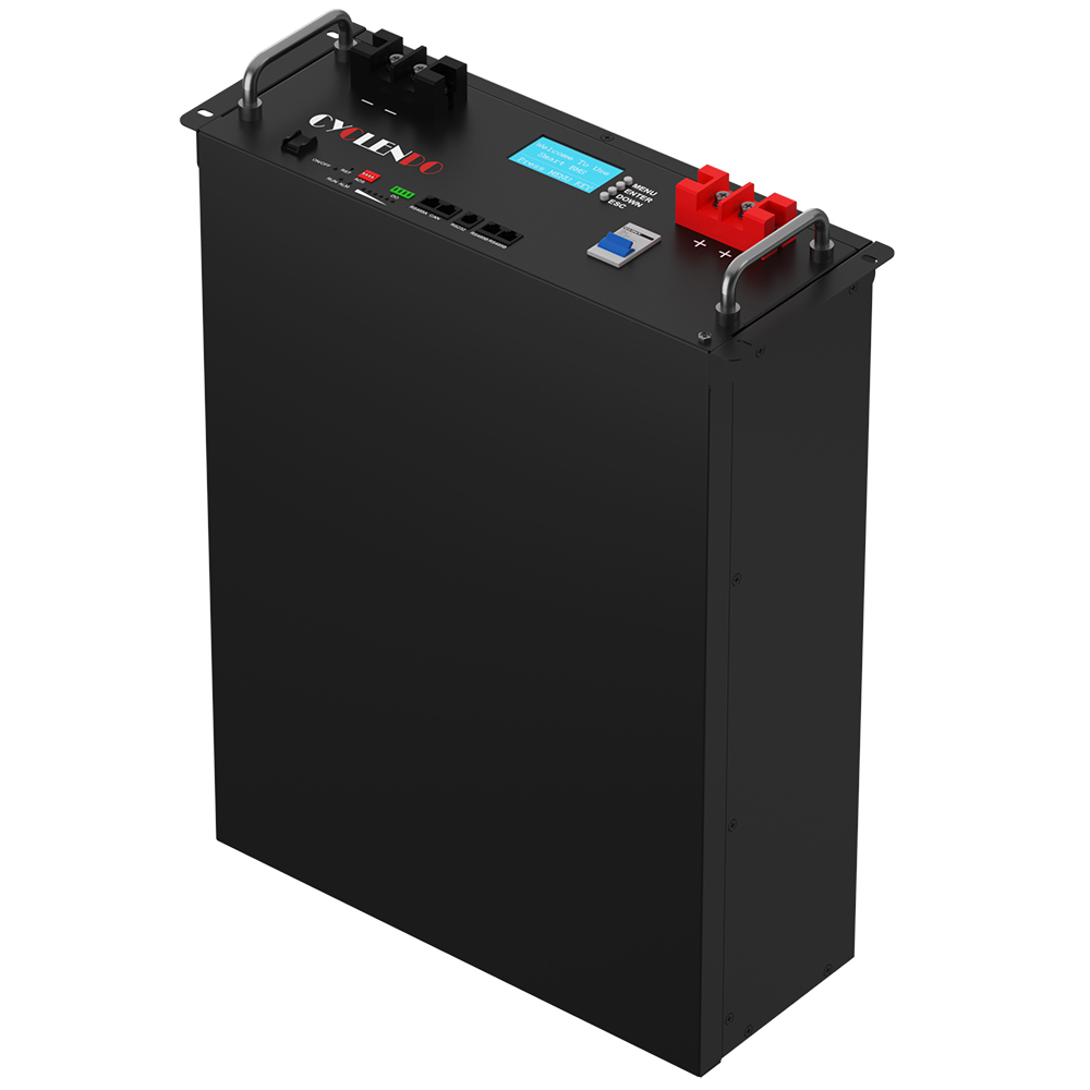 Batería de litio de alto rendimiento 48V 100Ah LiFePO4 para telecomunicaciones y respaldo de energía