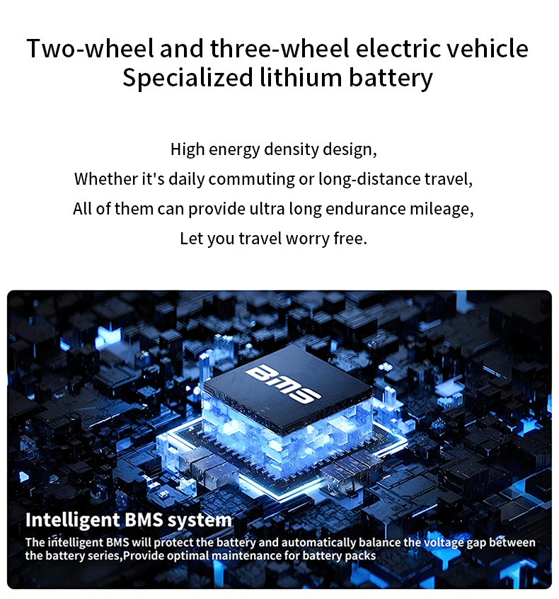 CYCLENPO 60V 30Ah LiFePO4 Battery for E-Bike Tricycle {alt_attr_replace}
