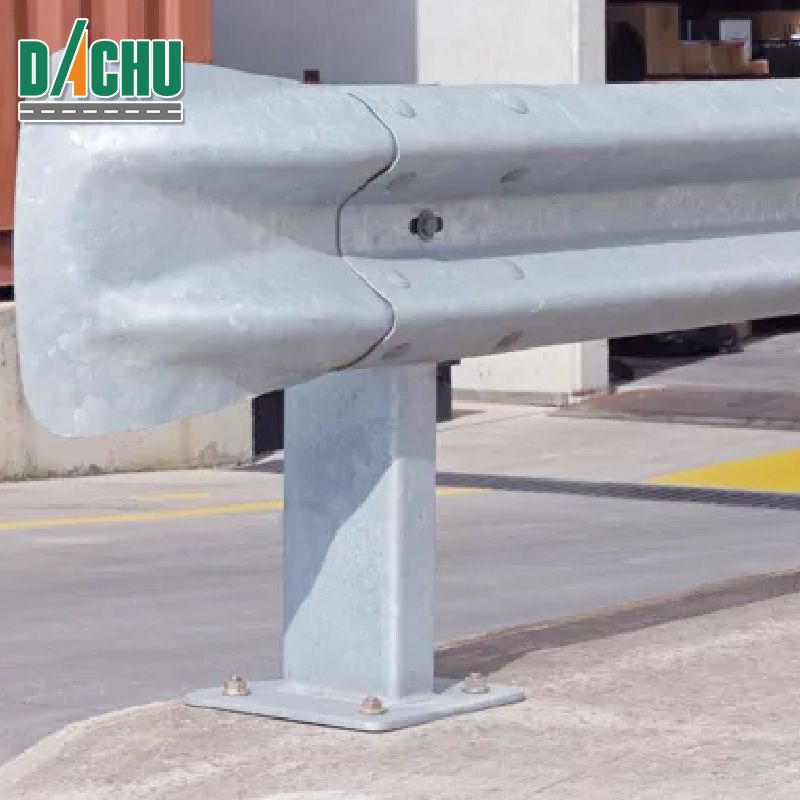 Galvanized Fishtail Terminal End For Highway Guardrail