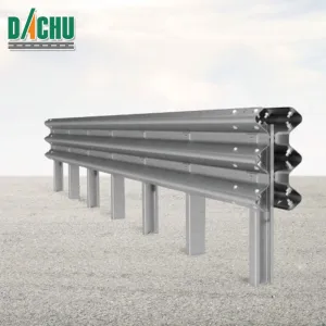 Customized Thrie-Beam Galvanized Highway Guardrail