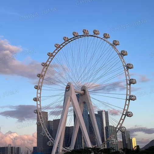 Shenzhen 128m Giant Ferris Wheel 28 Capsules - Bay Glory