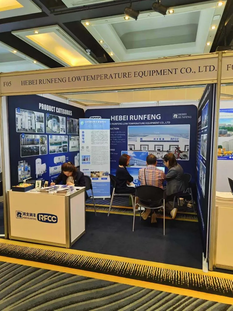 Hebei Runfeng Makes Strides in Cryogenic Equipment at IG Asia Exhibition in Bangkok