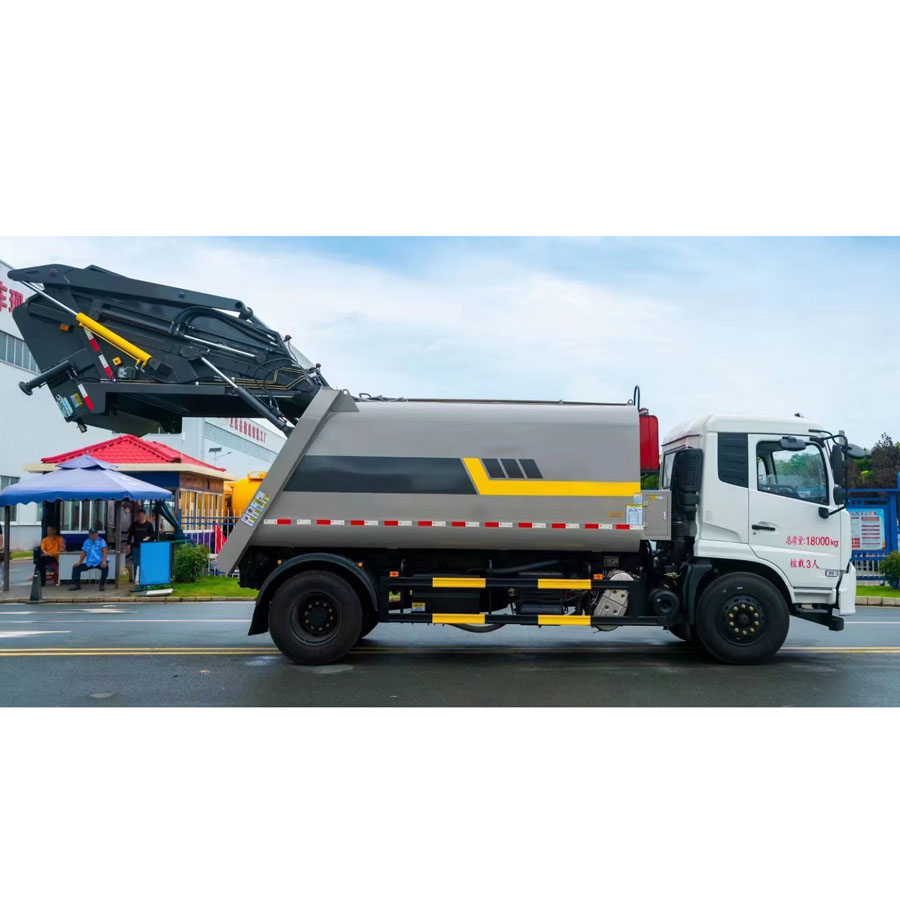 Dongfeng 12m3 Compactor Garbage Truck Compressed Garbage Truck Waste