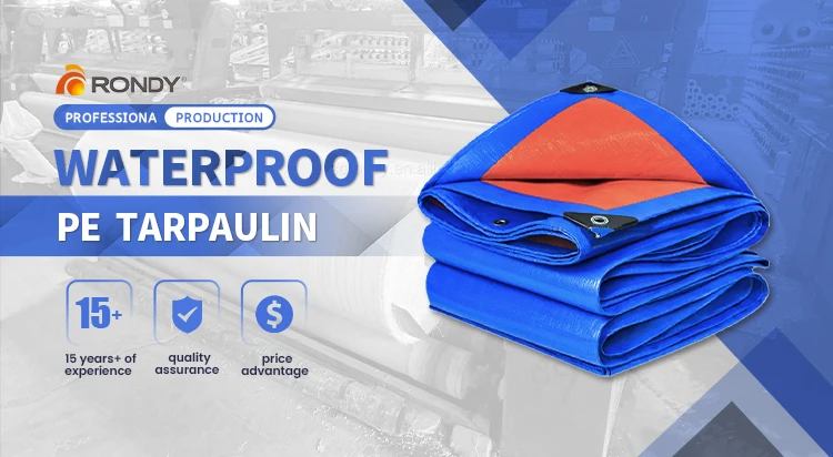 Waterproof PE Tarpaulin Sheet