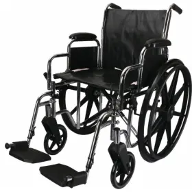 Steel foldable wheelchair C3126
