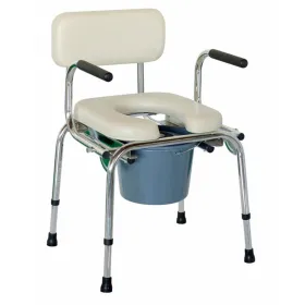 Steel commode chair C2212A