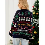 Mimikawa Pullover Xmas Ugly Christmas Sweater