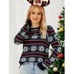 Mimikawa Newest Snowflake Christmas Sweater