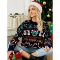 Mimikawa Pullover Xmas Ugly Christmas Sweater