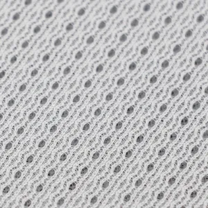 White Fine Mesh Fabric For Shoes